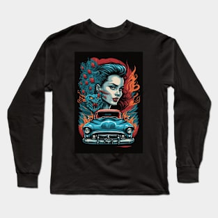 Hotrod Gal Long Sleeve T-Shirt